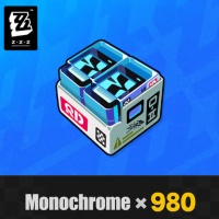 Zenless Zone Zero Top Up (1090)980+110 Monochrome ✅ Only need UID and Server