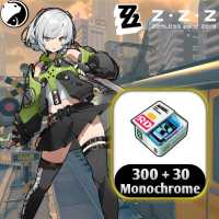 Zenless Zone Zero ✅ FAST DELIVERY✅ 300 + 30 Monochromes ( Frist Toup X2)- Via : UID