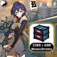 Zenless Zone Zero ✅ FAST DELIVERY✅ 3280 + 600 Monochromes ( Frist Toup X2)- Via : UID