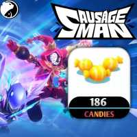 Sausage Man ✅FAST DELIVERY ✅ 186 Candies - Via : Character ID (GLOBAL)