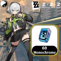 Zenless Zone Zero ✅ FAST DELIVERY✅ 60 Monochromes (Frist Topup X2) - Via : UID