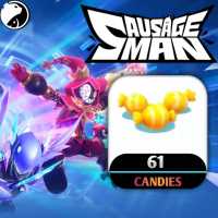 Sausage Man ✅FAST DELIVERY ✅ 61 Candies - Via : Character ID (GLOBAL)