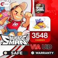 Sausage Man Top Up SAUSAGE MAN - 3548 CANDIES VIA UID open 24 hr by InblackM.