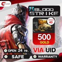 BLOOD STRIKE (GL)- 500+40 Gold 4.99$ Top up UID by Inblackm open 24 hr.