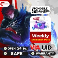 Mobile Legends: Bang Bang - Weekly Diamond Pass via UID by Inblackm open 24 hr.( ***INDO/MY/PH/SG CAN NOT )