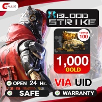 BLOOD STRIKE(GL) - 1000+100 Gold 9.99$ Top up UID by Inblackm open 24 hr.