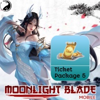 Moonlight Blade M ✅ FAST DELIVERY✅ Ticket Package 5 (1527 Tickets - Frist Topup + 1527 Bound tickets) - Via : Charater ID