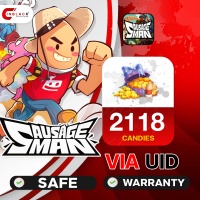 Sausage Man Top Up SAUSAGE MAN - 2118 CANDIES VIA UID open 24 hr by InblackM.