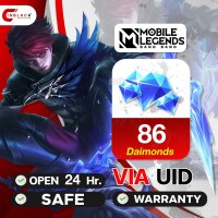 Mobile Legends: Bang Bang - 86 Daimonds via UID by Inblackm open 24 hr.  ( *** INDO/MY/PH/SG CAN NOT )