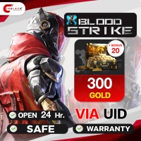 BLOOD STRIKE (GL)- 300 +20 Gold 2.99$ Top up UID by Inblackm open 24 hr.