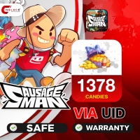 Sausage Man Top Up SAUSAGE MAN - 1378 CANDIES VIA UID open 24 hr by InblackM.
