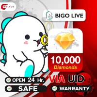 Bigo live - 10000 Diamonds Top up UID By Inblackm open 24 hr.