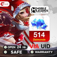 Mobile Legends: Bang Bang - 514 Diamond  via UID by Inblackm open 24 hr.( *** INDO/MY/PH/SG CAN NOT )