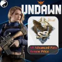 Undawn ✅ FAST DELIVERY ✅Eurasia/Europe/Korea ~ Advanced Pass Renew Price VIA :  Player ID & Server