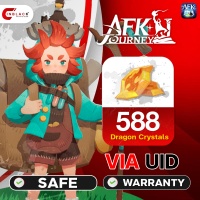 AFK JOURNEY - 588 ( 560+28 )  Dragon Crystals via UID by Inblackm (   BETA SERVER CAN NOT )