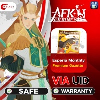AFK JOURNEY - Esperia Monthly - Premium Gazette via UID by Inblackm (   BETA SERVER CAN NOT )