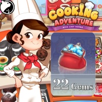 Cooking Adventure ✅ FAST DELIVERY ✅ 22 Gems - Via : UID (GLOBAL)