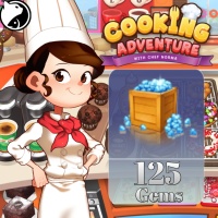 Cooking Adventure ✅ FAST DELIVERY ✅ 125 Gems - Via : UID (GLOBAL)