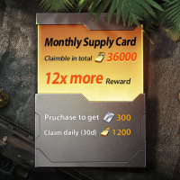 (Instant) Monthly Card | Via UID