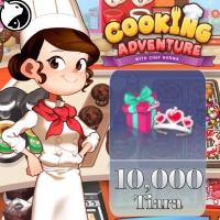 Cooking Adventure ✅ FAST DELIVERY ✅ 10000 Tiara  - Via : UID (GLOBAL)