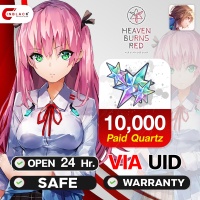 Heaven Burns Red (Global) - 10,000 Paid Quartz ( + 10000 Free First time bonus ) via UID by Inblackm open 24 hr.