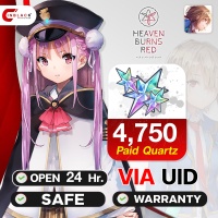 Heaven Burns Red (Global) -4,750 Paid Quartz ( + 4750 Free First time bonus ) via UID by Inblackm open 24 hr.