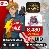 Harry Potter (Global) - 8,480(6480+2000) Jewels via UID by Inblackm open 24 hr.