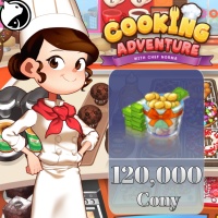 Cooking Adventure ✅ FAST DELIVERY ✅ 120000 Cony  - Via : UID (GLOBAL)