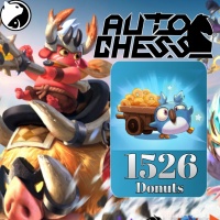 Auto Chess ✅FAST DELIVERY ✅ 1526 (763 x2) Donuts  Via UID -  GLOBAL