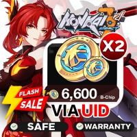 Honkai Impact 3 ASIA - (6600 B-Chip) x 2 via UID by Inblackm open 24 hr.