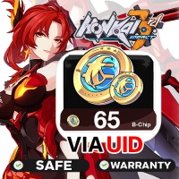 Honkai Impact 3 ASIA - 65 B-Chips via UID by Inblackm open 24 hr.