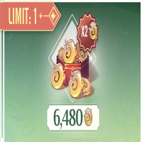 Revelation M 6480*2 Jade(Limit 1 /one account) ★Only Need UID ★No Login★Fast Delivery★
