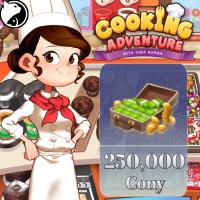 Cooking Adventure ✅ FAST DELIVERY ✅ 250000 Cony  - Via : UID (GLOBAL)