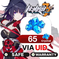 Honkai Impact 3 ASIA - 65 Crystals via UID by Inblackm open 24 hr.