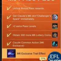 M6 PASS PLUS MLBB (Get 702 Diamond For Self Purchase M6 PASS PLUS InGAME) GLOBAL EXCEPT INDONESIA CANNOT