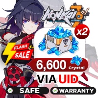 Honkai Impact 3 ASIA - (6600 Crystals) x 2 via UID by Inblackm open 24 hr