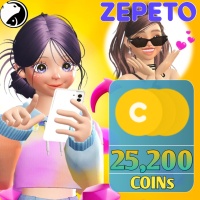 ZEPETO ✅ FAST DELIVERY✅ 25200 COINS - Via : ZEPETO CODE  [GLOBAL]