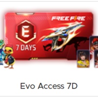Evo Access 7 Days FREE FIRE [MALAYSIA ,SINGAPORE , CAMBODIA & PHIILIPPINES REGION ONLY]