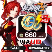 Honkai Impact 3 ASIA - 660 B-Chip via UID by Inblackm open 24 hr.