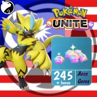 [Malaysia] Pokémon UNITE ✅ FAST DELIVERY ✅ 245 + Bonus AeosGems - Via :  Support ID