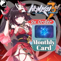 Honkai Impact 3 ✅FAST DELIVERY✅ Monthly Card ( x9 Order )  - VIA : UID SEA SERVER