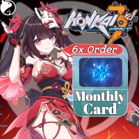 Honkai Impact 3 ✅FAST DELIVERY✅ Monthly Card ( x6 Order )  - VIA : UID SEA SERVER