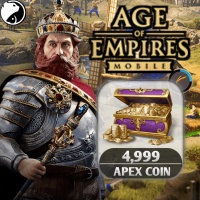 Age of Empires Mobile ✅ FAST DELIVERY✅ 4999 Apex Coin  - Via : UID & SERVER (GLOBAL)
