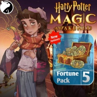 Harry Potter : Magic Awakened ✅FAST DELIVERY ✅ Good Fortune Pack 5  (50 x Event Draw Token / 49.99 USD )  - Via UID & Server- ASIA - (1 Time Buy)