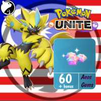 [Malaysia] Pokémon UNITE ✅ FAST DELIVERY ✅ 60 + Bonus AeosGems - Via :  Support ID