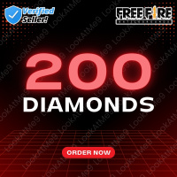 [FREE FIRE] 200 Diamonds (MY,SG,KH,PH)