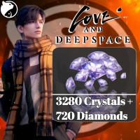 Love and Deepspace ✅ FAST DELIVERY✅ 3280 Crystals  +  720 Dimaonds  Via : UID