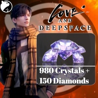 Love and Deepspace ✅ FAST DELIVERY✅ 980 Crystals  +  150 Dimaonds  Via : UID