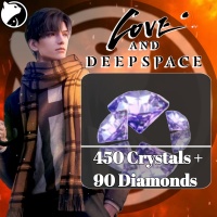 Love and Deepspace ✅ FAST DELIVERY✅ 450 Crystals  +  90 Dimaonds  Via : UID
