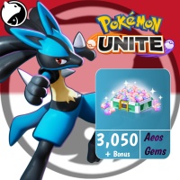 [INDONESIA] Pokémon UNITE ✅ FAST DELIVERY ✅ 3050 + Bonus AeosGems - Via :  Support ID